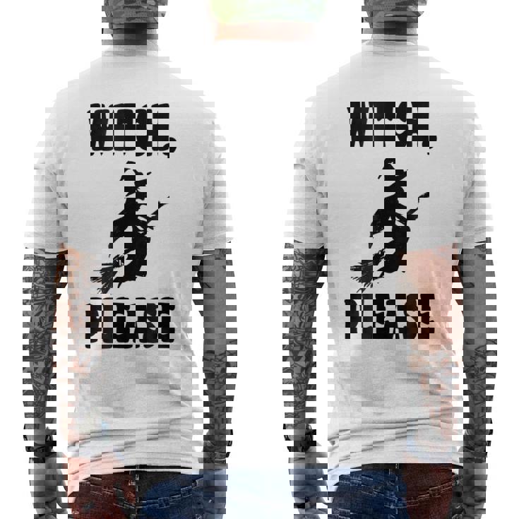 Witch Please WitchHalloween T Halloween Men's T-shirt Back Print Witch Please WitchHalloween T Halloween Men's T-shirt Back Print