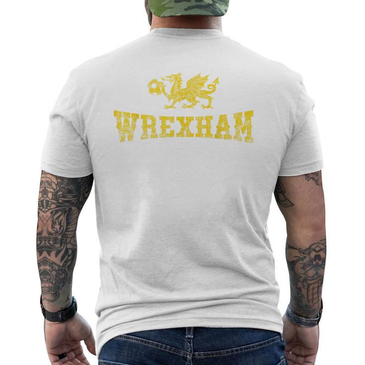 Wrexham Wales Soccer Jersey Welsh Red Dragon For Men Kids  Soccer Funny Gifts Mens Back Print T-shirt