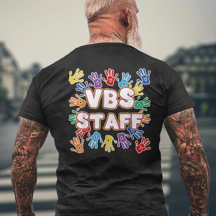 2022 Vacation Bible School Colorful Vbs Staff Mens Back Print T-shirt Gifts for Old Men