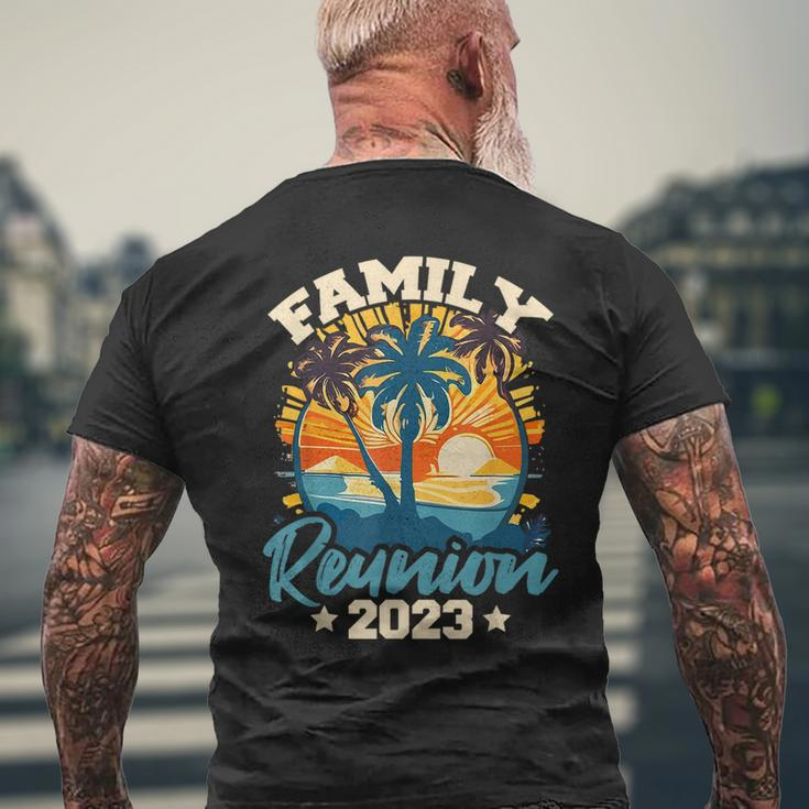 2023 Family Reunion Matching Group Mens Back Print T-shirt Gifts for Old Men