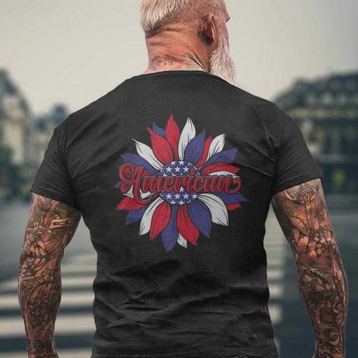 4Th Of July 2023 Patriotic American Independence-Day 2023 Mens Back Print T-shirt Gifts for Old Men