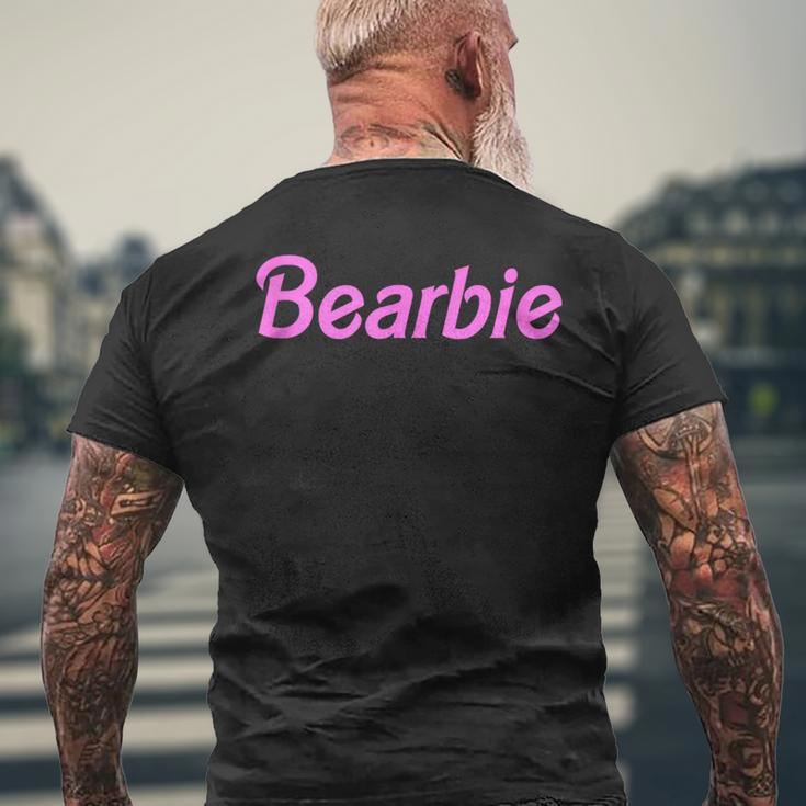 Bearbie Bearded Quote Men's T-shirt Back Print Gifts for Old Men