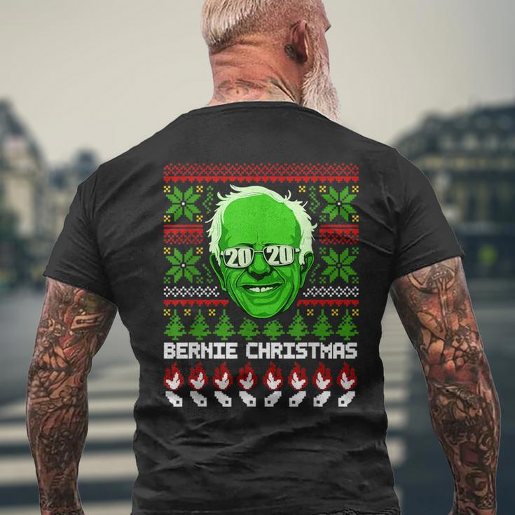 Bernie Sanders 2020 Election Ugly Christmas Sweater Men's T-shirt Back Print Gifts for Old Men
