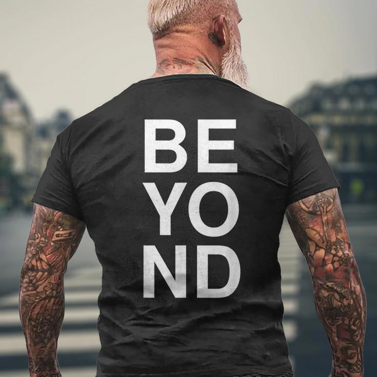 Beyond Cantopop Rock Music Lover Men's T-shirt Back Print Gifts for Old Men