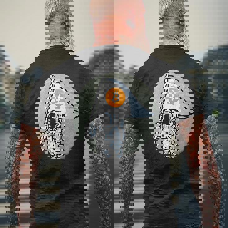 Bitcoin Cryptocurrency Astronaut Future Funny Moon Moon Funny Gifts Mens Back Print T-shirt Gifts for Old Men Bitcoin Cryptocurrency Astronaut Future Funny Moon Moon Funny Gifts Mens Back Print T-shirt Gifts for Old Men