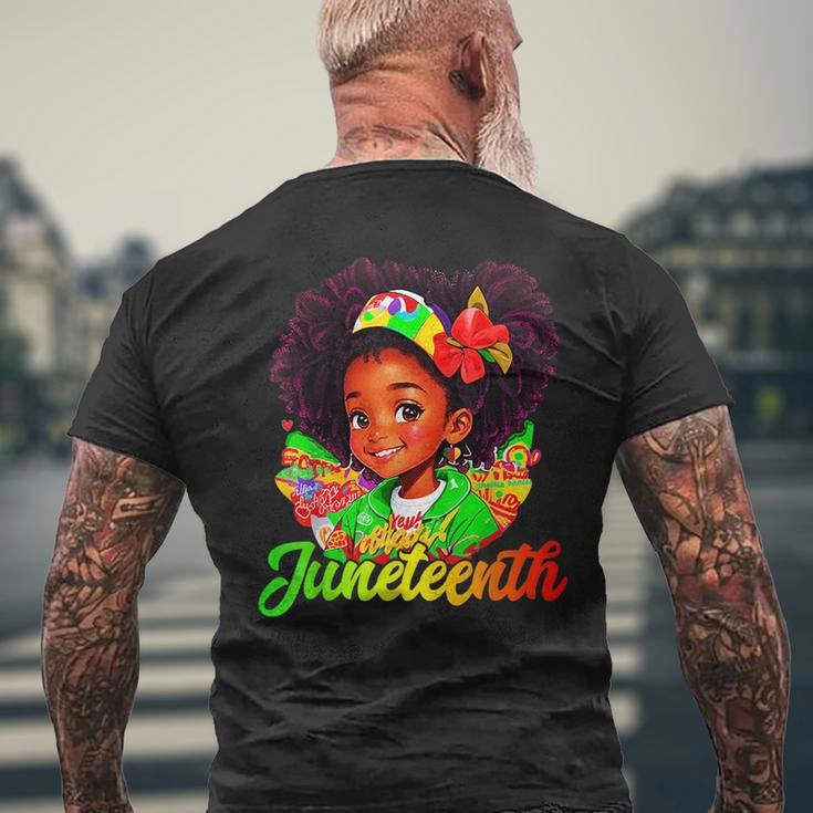 Black Girl Junenth 1865 Kids Toddlers Girls Kids Toddlers Mens Back Print T-shirt Gifts for Old Men