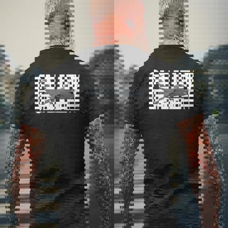 C5 Galaxy Men's Back Print T-shirt Gifts for Old Men