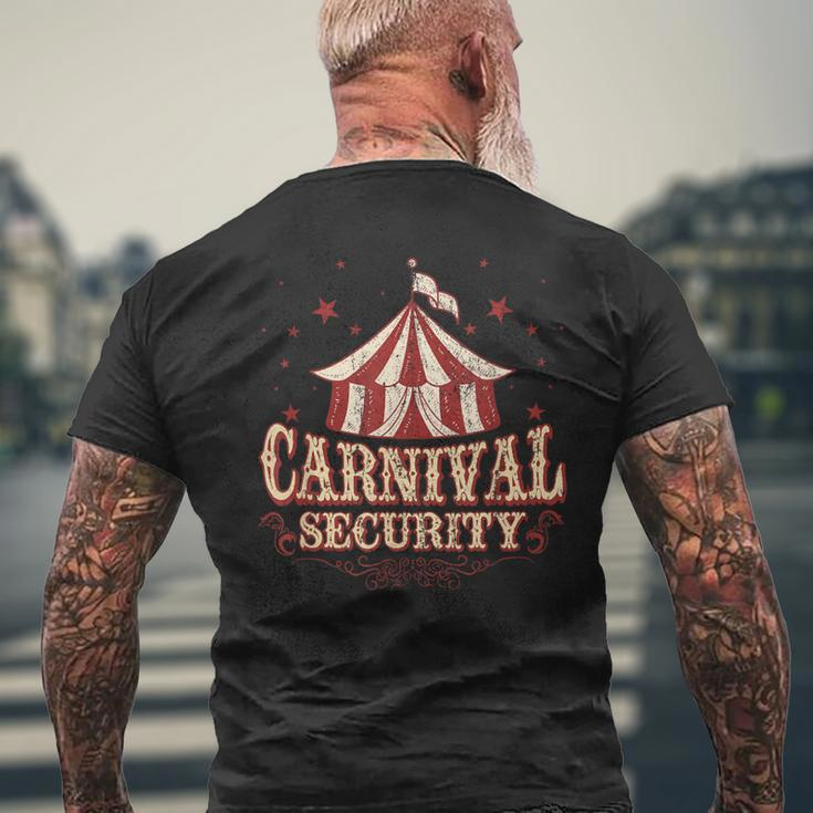 Carnival Security Carnival Party Carnival Men's T-shirt Back Print Gifts for Old Men
