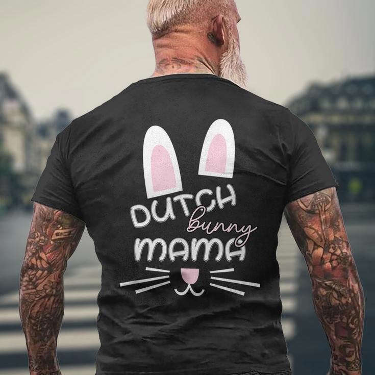 Dutch Rabbit Mum Rabbit Lover For Women Men's Back Print T-shirt Gifts for Old Men