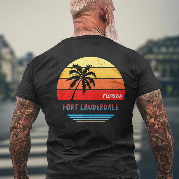 Fort Lauderdale | Fort Lauderdale Florida Mens Back Print T-shirt Gifts for Old Men