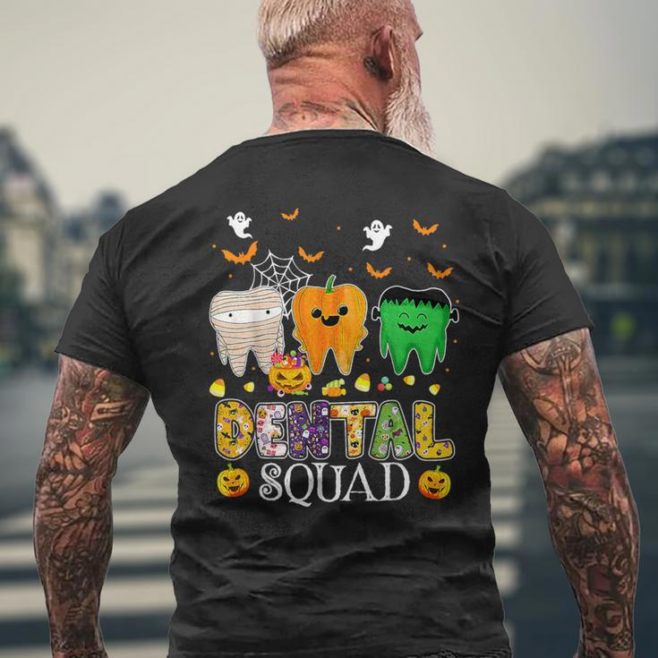 Dental Squad Costume Denstist Halloween Men's T-shirt Back Print Gifts for Old Men