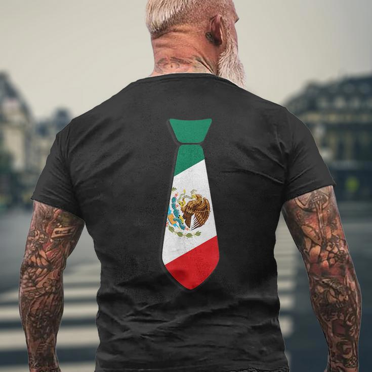 Funny Neck TieCinco De Mayo Mexican Flag Top Cinco De Mayo Funny Gifts Mens Back Print T-shirt Gifts for Old Men