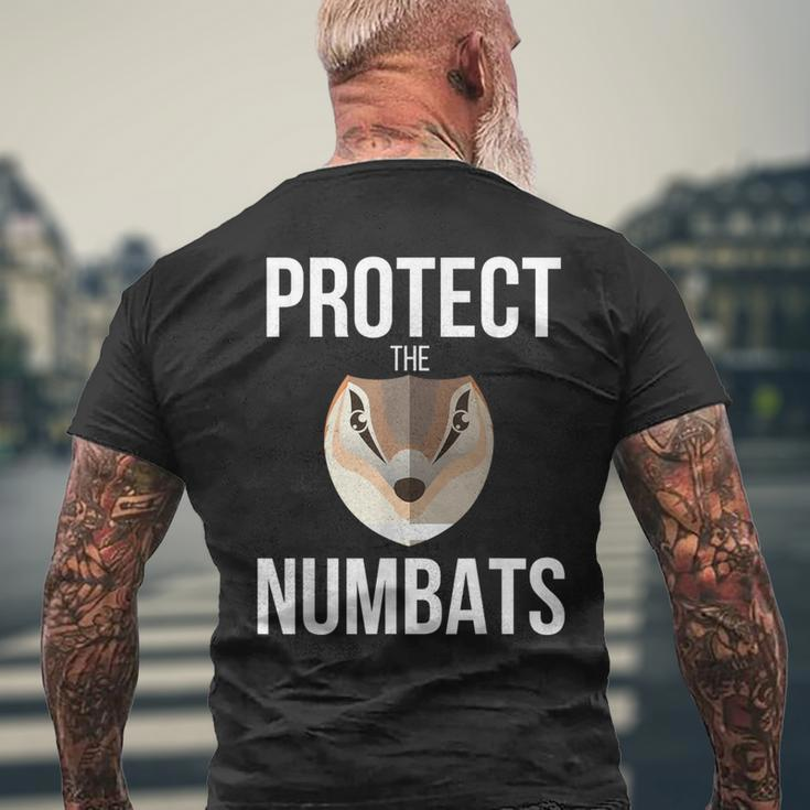 Numbat Graphic Banded Anteater Walpurti Australia Men's T-shirt Back Print Gifts for Old Men