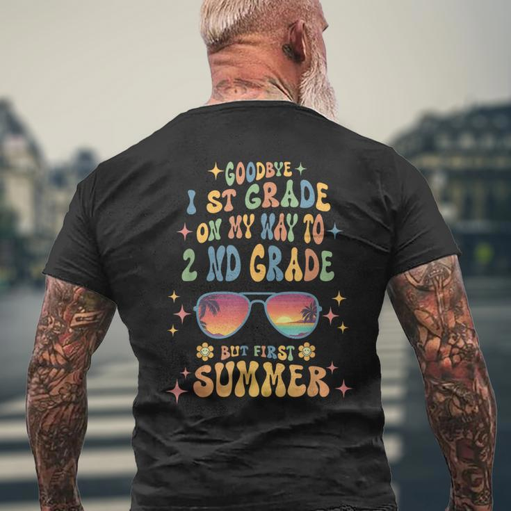 Goodbye 1St Grade Graduation To 2Nd Grade Hello Summer 2023 Mens Back Print T-shirt Gifts for Old Men