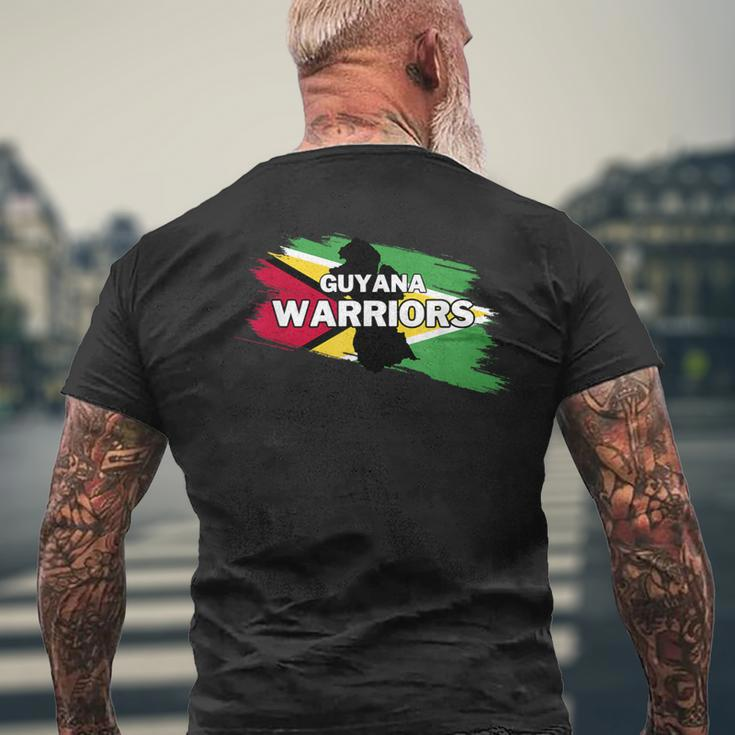 Guyana Warriors Cricket Men's T-shirt Back Print Gifts for Old Men