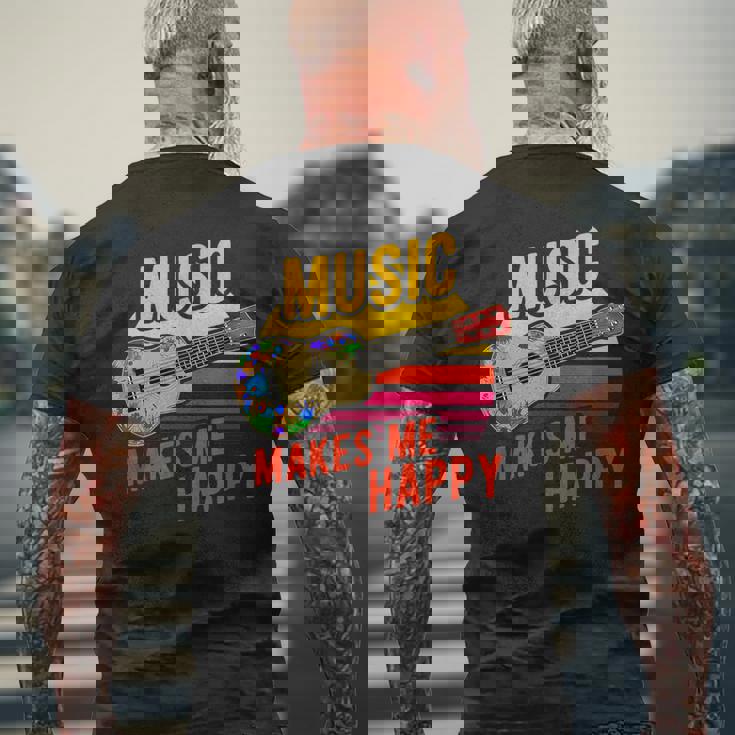 Hawaii Costume Ukulelist Ukulele Music Ukulele Funny Gifts Mens Back Print T-shirt Gifts for Old Men Hawaii Costume Ukulelist Ukulele Music Ukulele Funny Gifts Mens Back Print T-shirt Gifts for Old Men