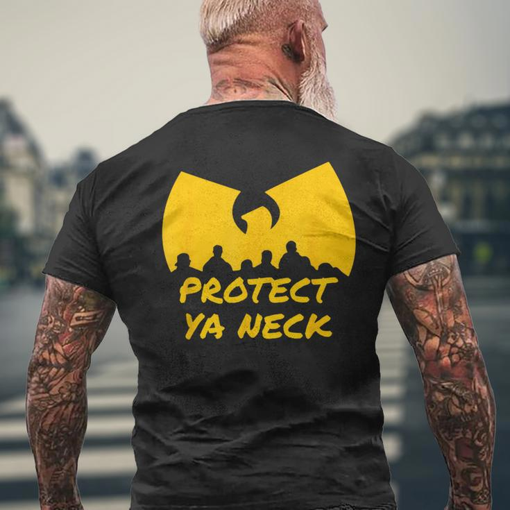 Hip Hop 90S Protect Ya Neck Men's T-shirt Back Print Gifts for Old Men