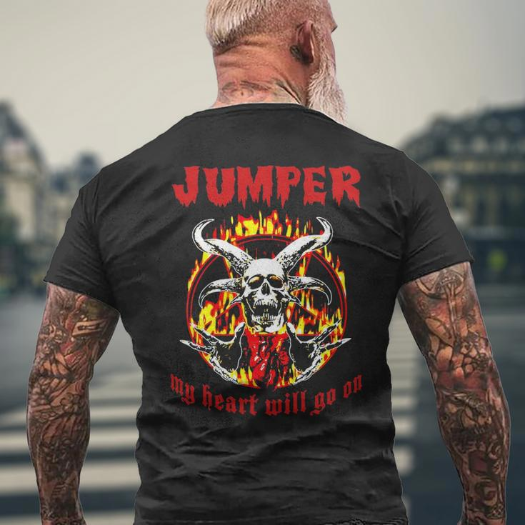 Jumper Name Gift Jumper Name Halloween Gift V2 Mens Back Print T-shirt Gifts for Old Men