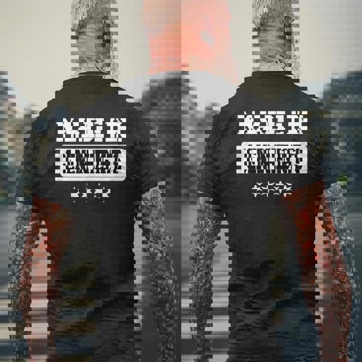 Made In Glenn Heights Men's T-shirt Back Print Gifts for Old Men