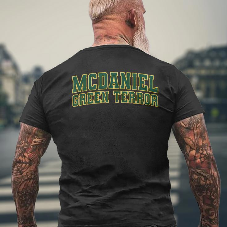 Mcdaniel College Green Terror 01 Men's T-shirt Back Print Gifts for Old Men
