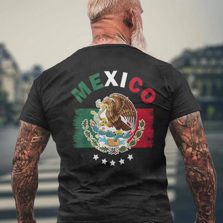 Mexican Independence Day Mexico Flag 16Th September Mexico Men's T-shirt Back Print Gifts for Old Men