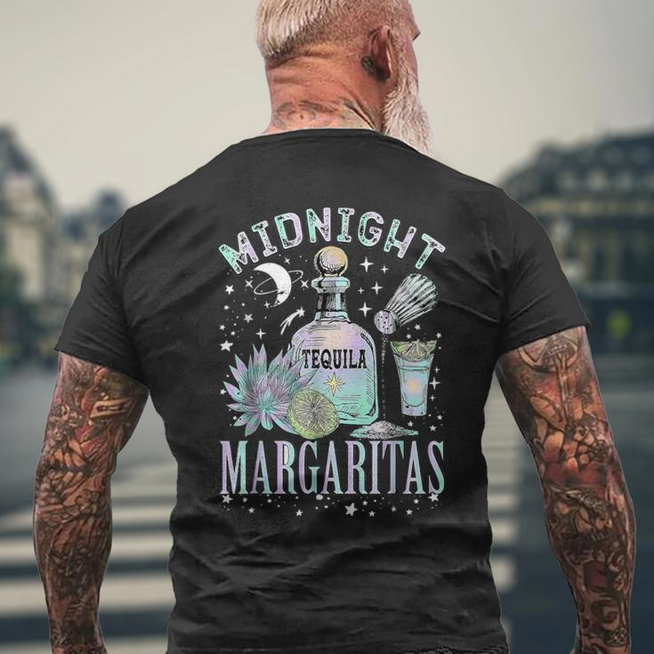 Midnight Margaritas Practical Magic Halloween Cocktails Men's T-shirt Back Print Gifts for Old Men