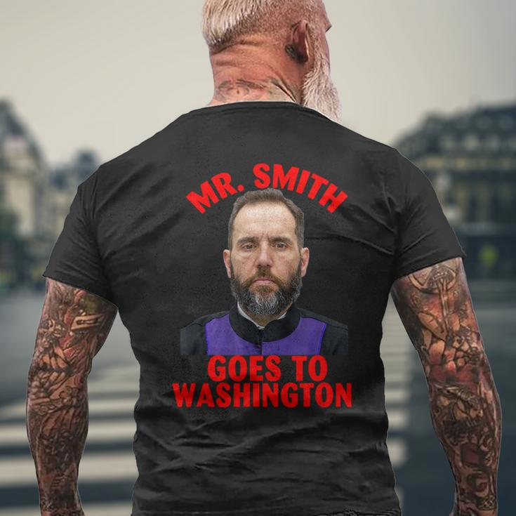 Mr Smith Goes To Washington Mens Back Print T-shirt Gifts for Old Men