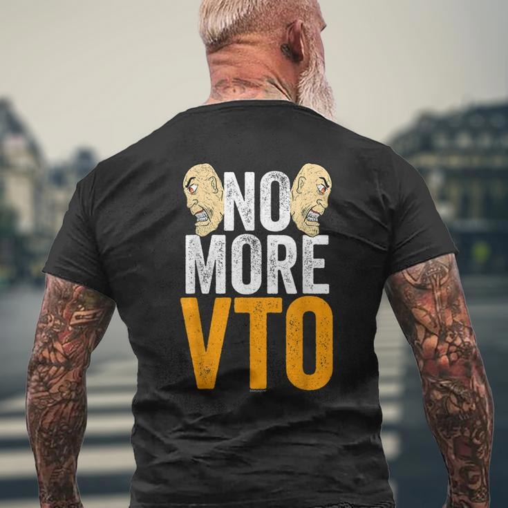No More Vto Swagazon Associate Pride Coworker Swag Gift Mens Back Print T-shirt Gifts for Old Men