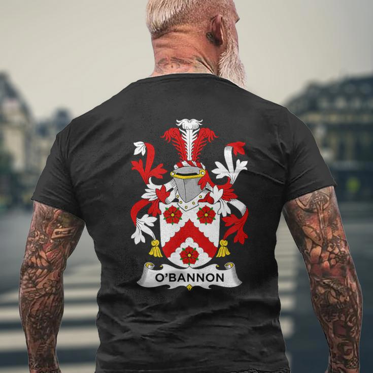 O'bannon Coat Of Arms Family Crest Men's T-shirt Back Print Gifts for Old Men