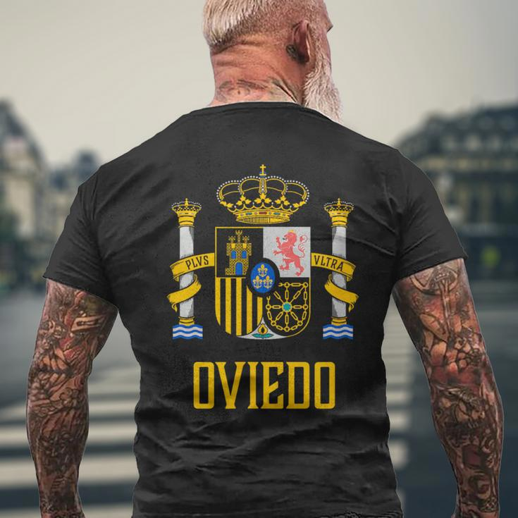 Oviedo Spain Spanish Espana Men's T-shirt Back Print Gifts for Old Men