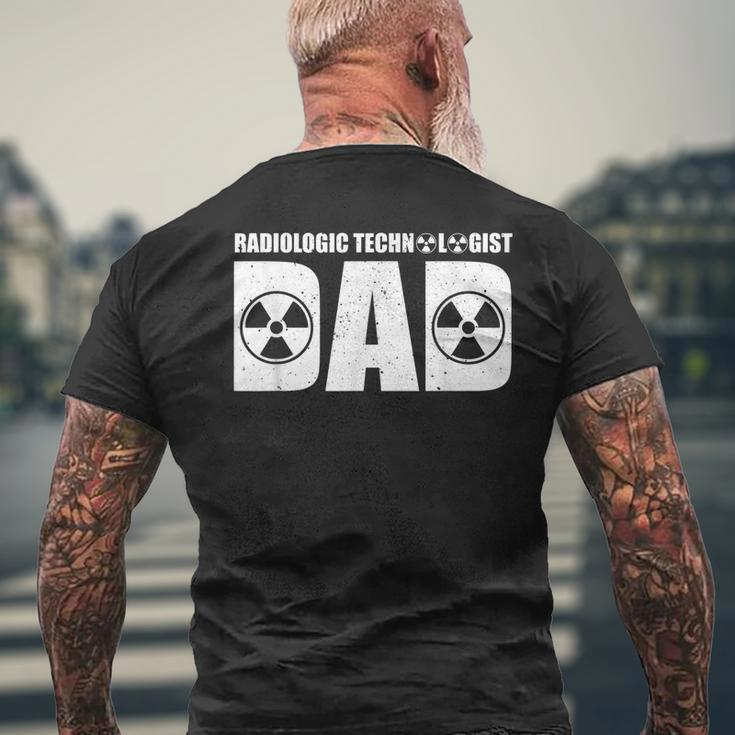 Radiologic Technologist Dad Xray Tech Rad Tech For Men Gift For Mens Mens Back Print T-shirt Gifts for Old Men