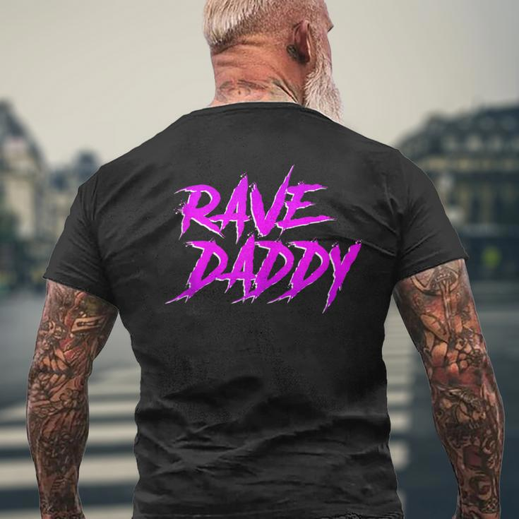 Rave Daddy Edm Rave Festival Outfit Men's T-shirt Back Print Gifts for Old Men