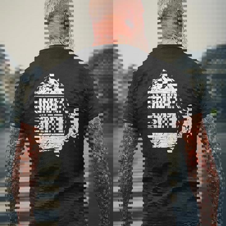 RockClimbersLovers Men's T-shirt Back Print Gifts for Old Men