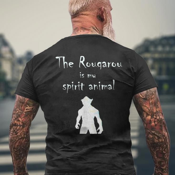 Rougarou Louisiana Swamp Monster Werewolf Men's T-shirt Back Print Gifts for Old Men