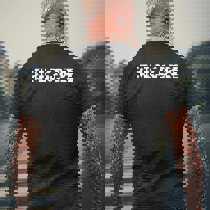 That Says Kilgore Simple City Men's T-shirt Back Print Gifts for Old Men