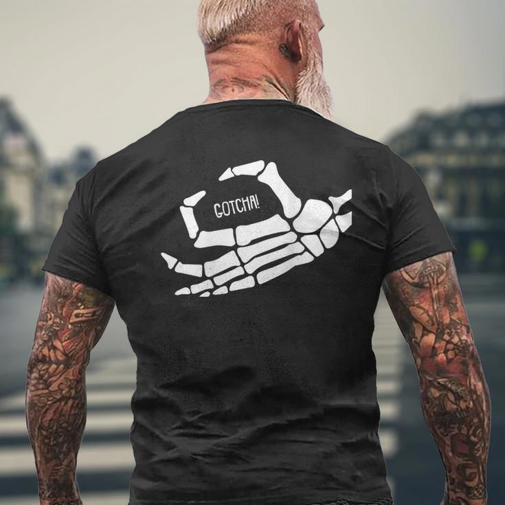 Skeleton Ok Rude Skeleton Ok Hand Sign Lazy Diy Halloween Costume Funny Bones Mens Back ...