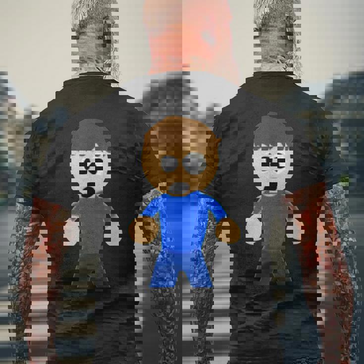 Tacs Character 1 Mens Back Print T-shirt Gifts for Old Men Tacs Character 1 Mens Back Print T-shirt Gifts for Old Men