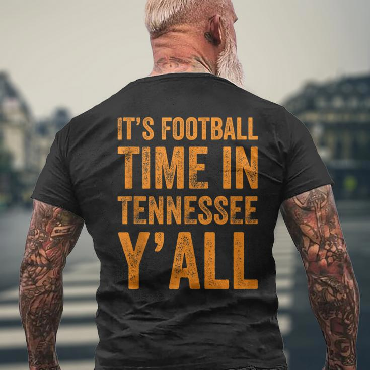 Tennessee Football It's Football Time In Tennessee Yall Vol Men's T-shirt Back Print Gifts for Old Men
