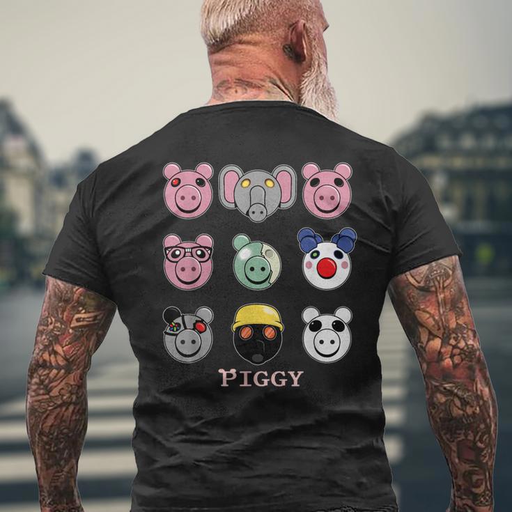 Thinknoodles P-Iggy P-Iggy Men's T-shirt Back Print Gifts for Old Men