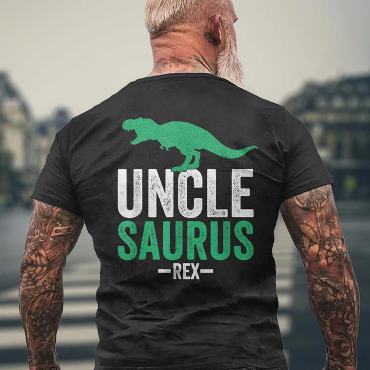 Unclesaurus Rex Funny Uncle Gift Gift For Mens Funny Gifts For Uncle Mens Back Print T-shirt Gifts for Old Men