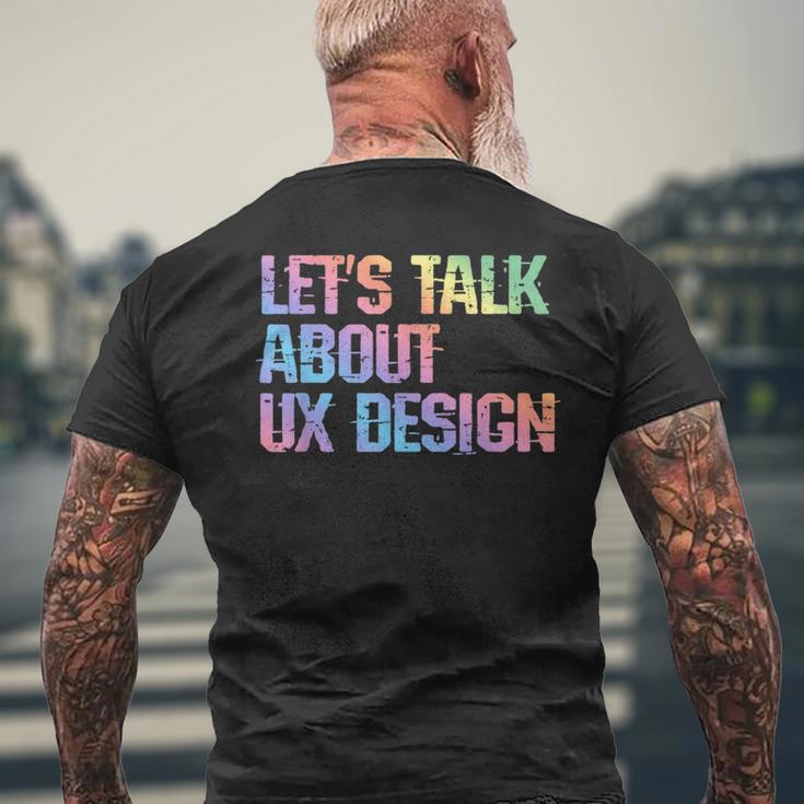 Ux Humor Ui er User Experience Interface Joke Men's T-shirt Back Print ...