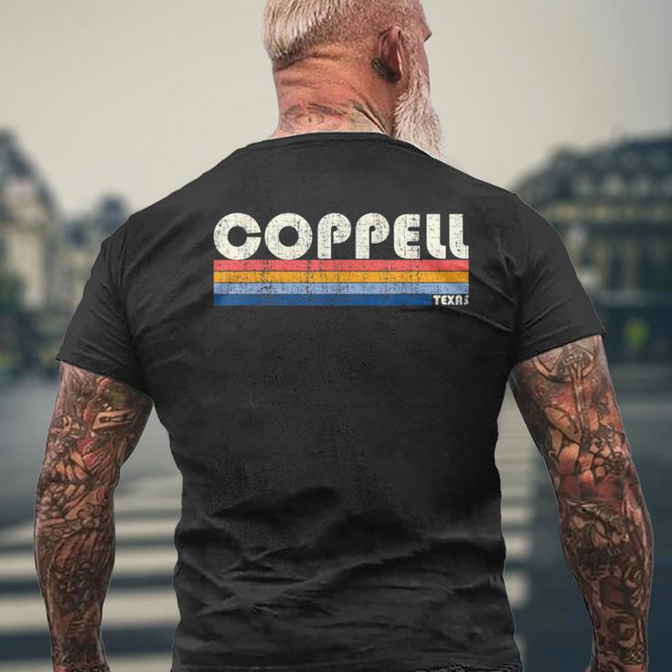 Vintage 70S 80S Style Coppell Tx Men's T-shirt Back Print Gifts for Old Men