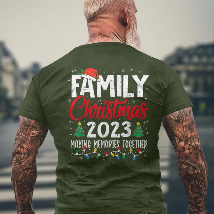Xmas Matching Family Christmas 2023 Squad For Family Men's T-shirt Back Print Gifts for Old Men