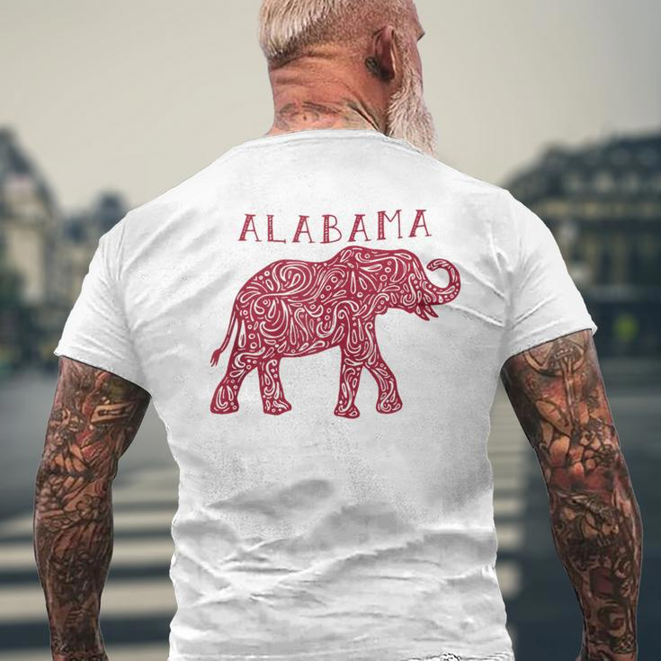 Ala Freakin Bama Funny Retro Alabama Gift Mens Back Print T-shirt Gifts for Old Men
