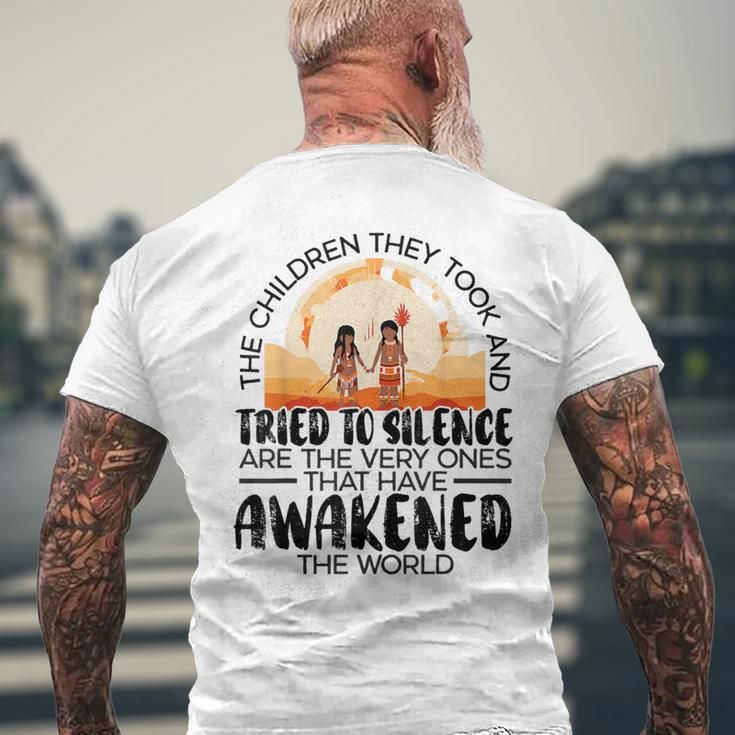 The Children They Took Orange Day Indigenous Children Men's T-shirt Back Print Gifts for Old Men