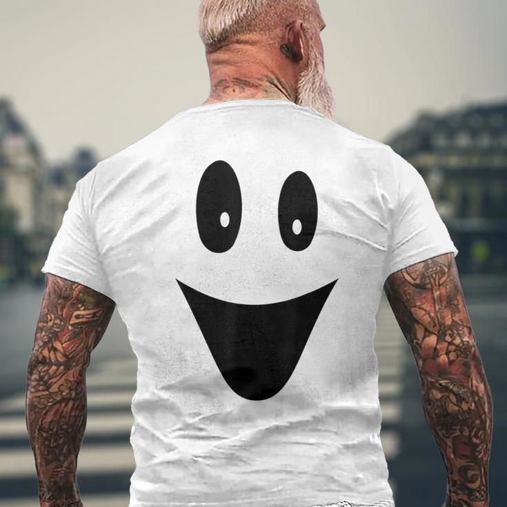 Ghost Last Minute Costume Men's T-shirt Back Print Gifts for Old Men