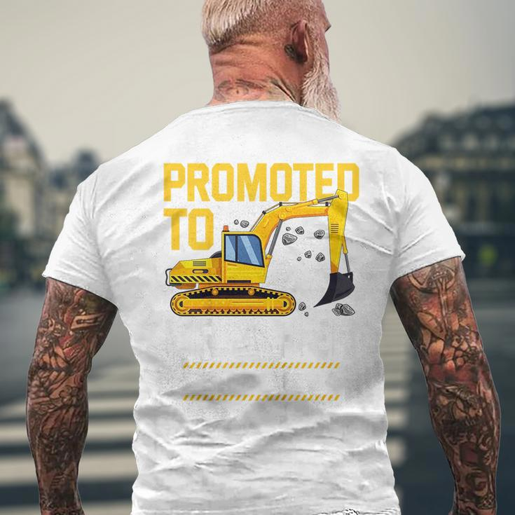 Kids Promoted To Big Bro 2024 Leveled Up To Big Brother 2024 Kids Mens Back Print T-shirt Gifts for Old Men