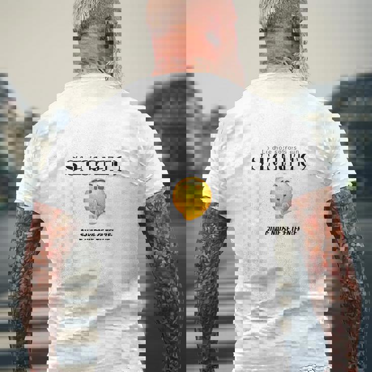 Lo De Nosotros Es Un Secreto Latin Trap Culture Men's T-shirt Back Print Gifts for Old Men