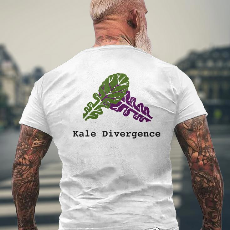 Machine Learning Kale Kl Divergence Men's T-shirt Back Print Gifts for Old Men