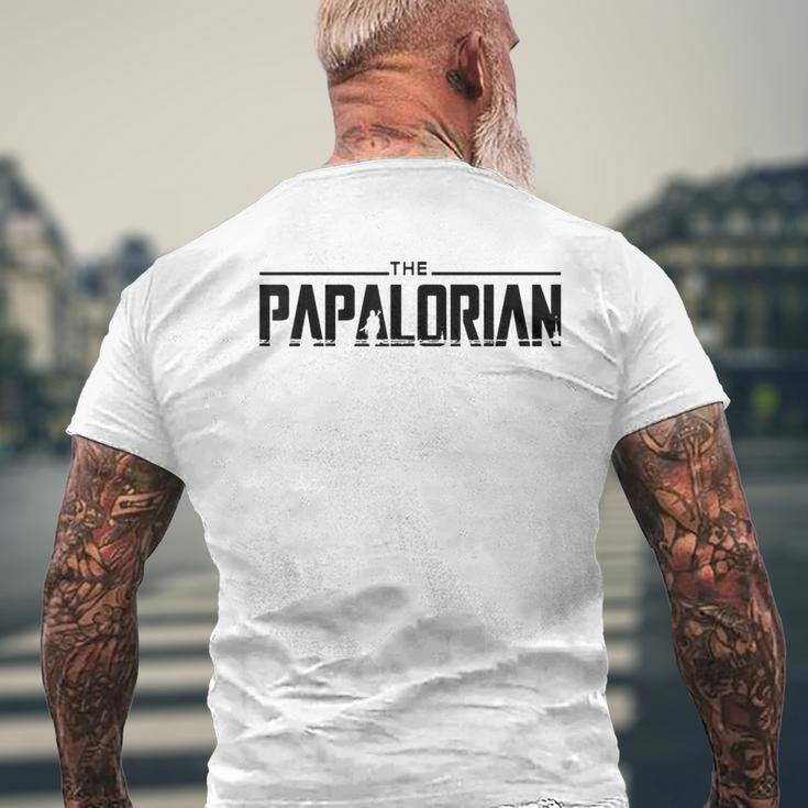 The Papalorian I Love My Daddy The Dad I Love Dilfs Rad Dad Men's Back Print T-shirt Gifts for Old Men